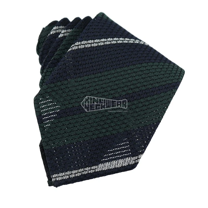 Dark Green Grenadine Tie