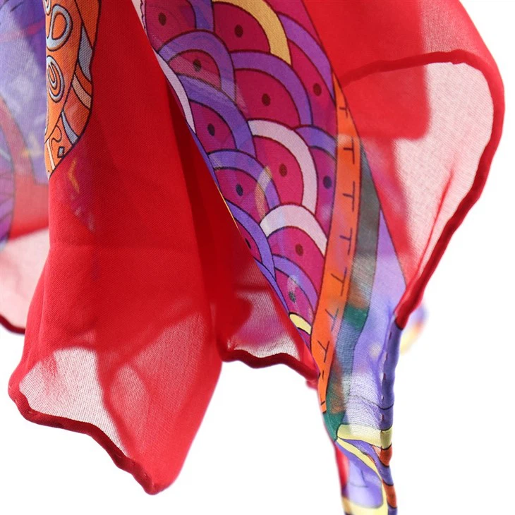 Extra Large Square Silk Scarf